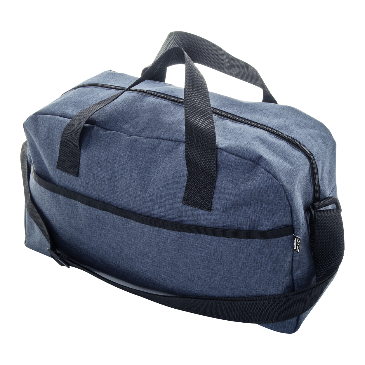 borsa sportiva in RPET — gadget promozionale personalizzabile con il tuo logo
