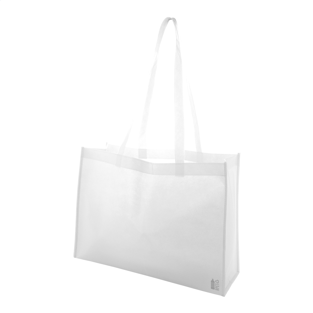 Shopper in RPET — gadget promozionale personalizzabile con il tuo logo