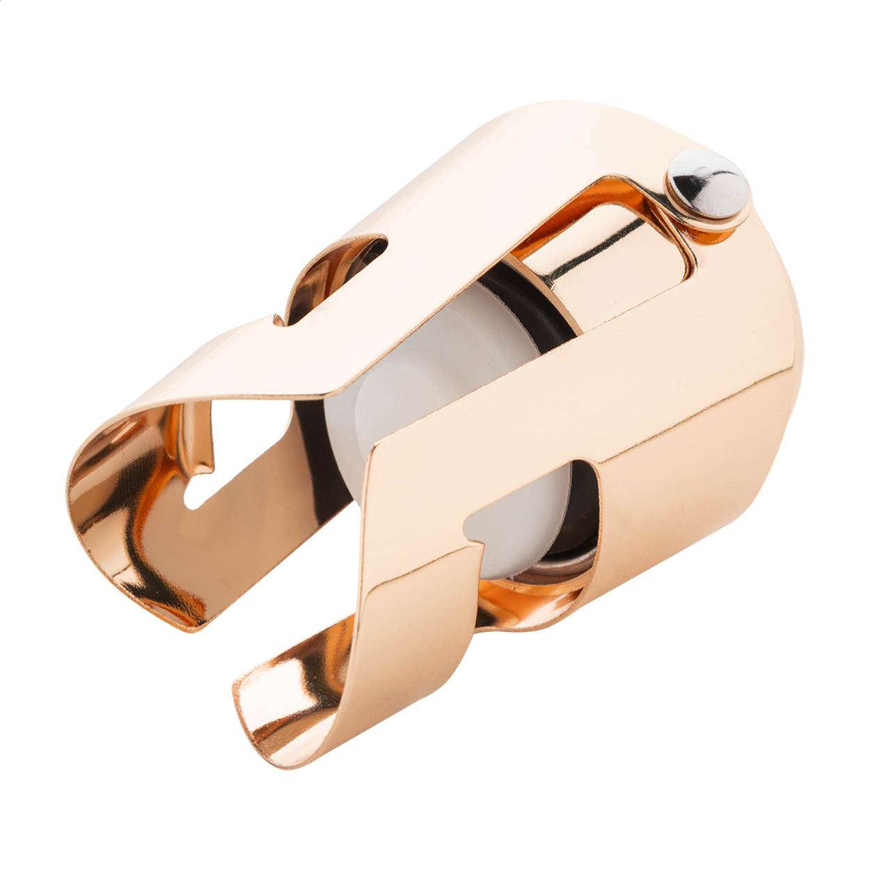Tappo automatico champagne — gadget promozionale personalizzabile con il tuo logo