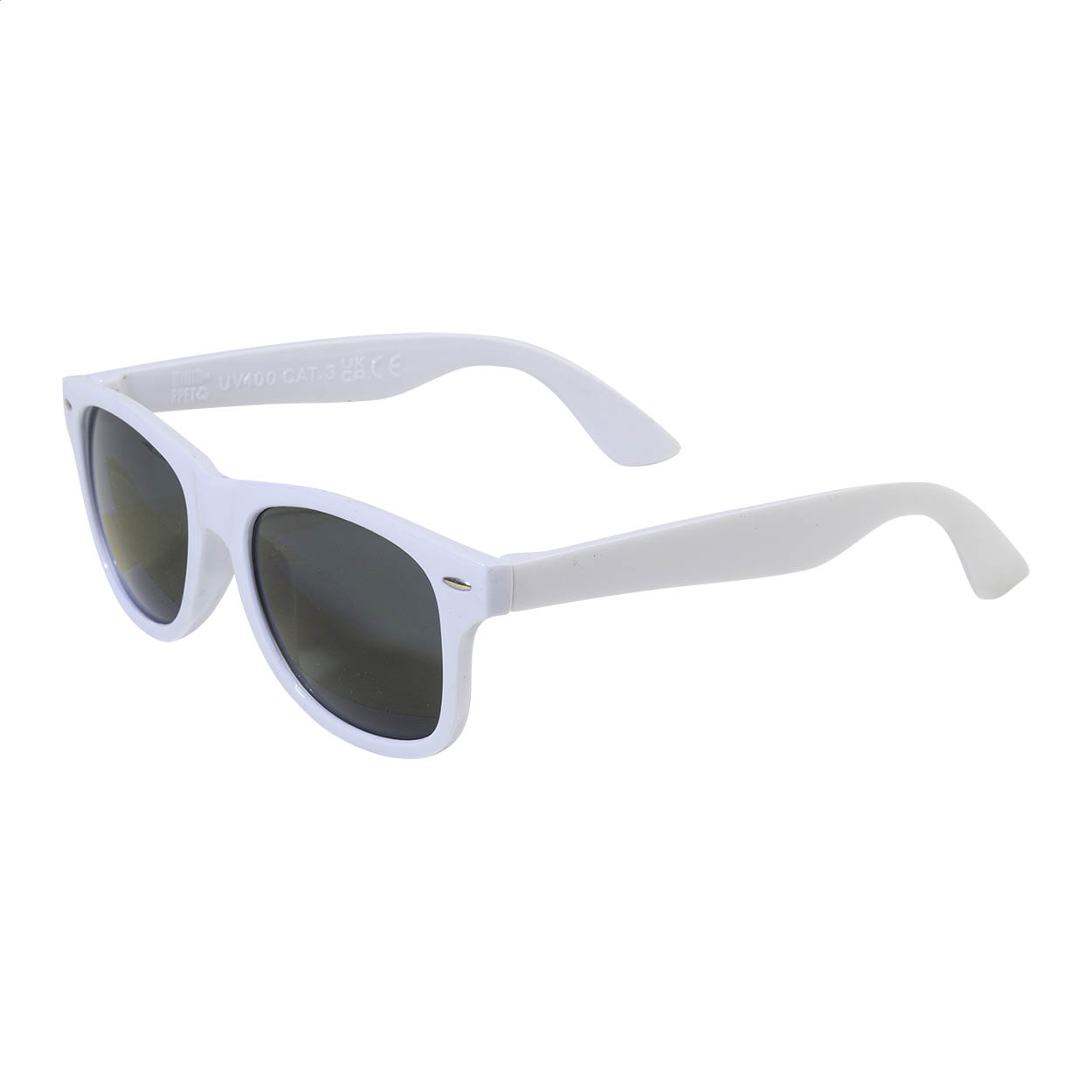 Occhiale da sole in RPET — gadget promozionale personalizzabile con il tuo logo