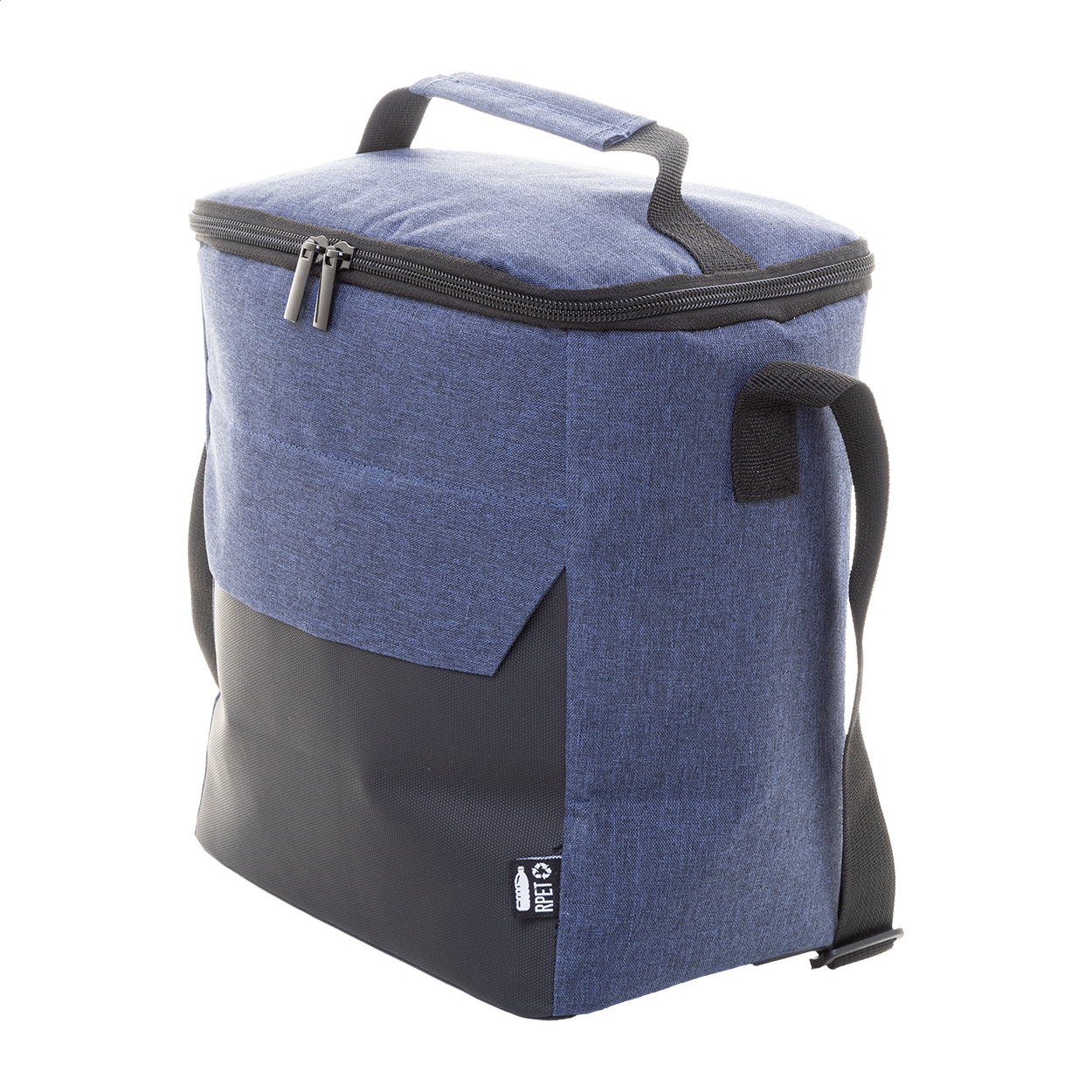 Borsa termica in RPET — gadget promozionale personalizzabile con il tuo logo