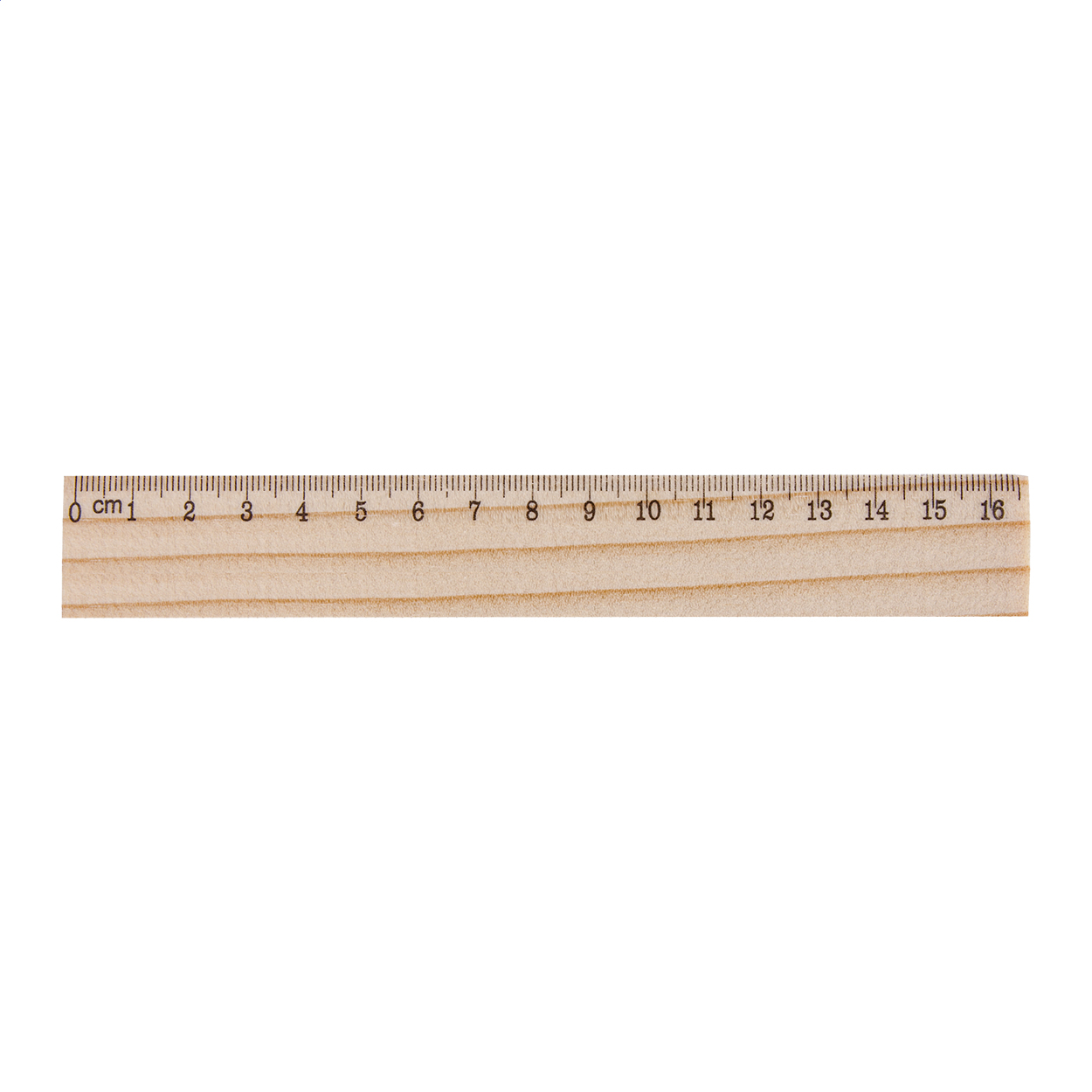 righello in legno di pino — gadget promozionale personalizzabile con il tuo logo