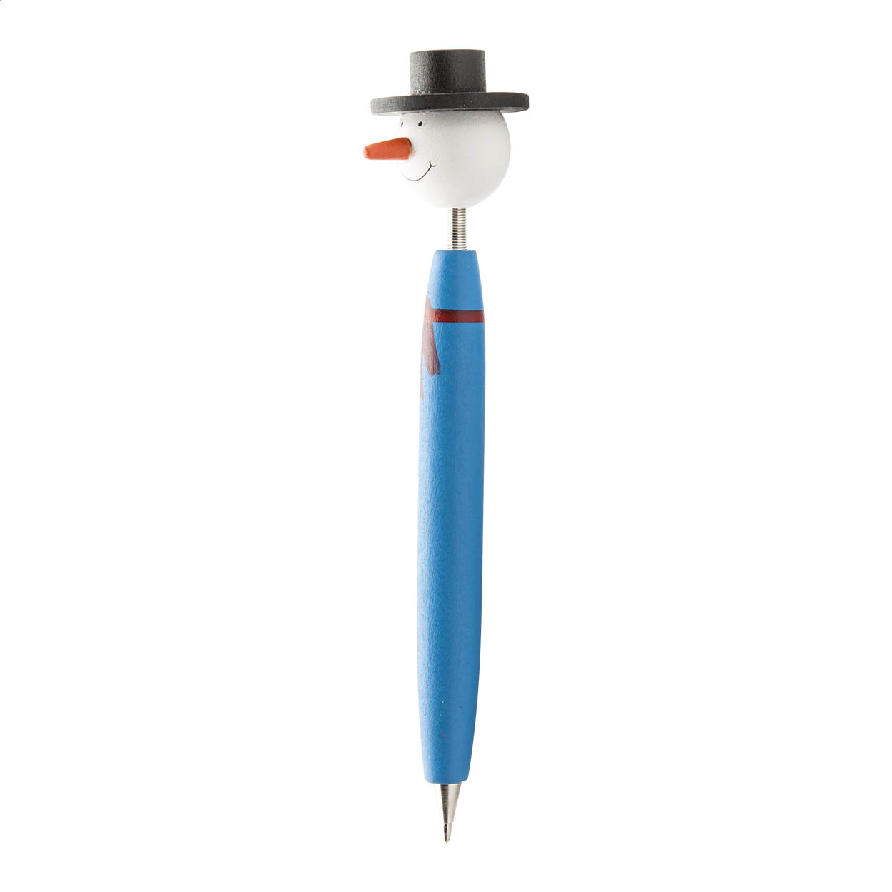 penna fumetto pupazzo di neve — gadget promozionale personalizzabile con il tuo logo