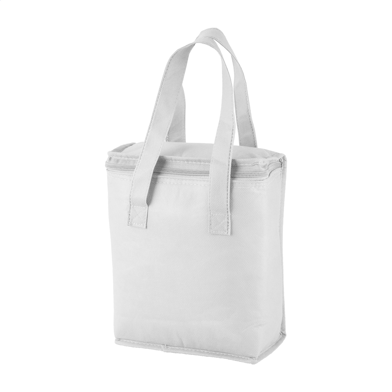 Borsa termica in tessuto non tessuto per 6 lattine da 0,33 lt — gadget promozionale personalizzabile con il tuo logo