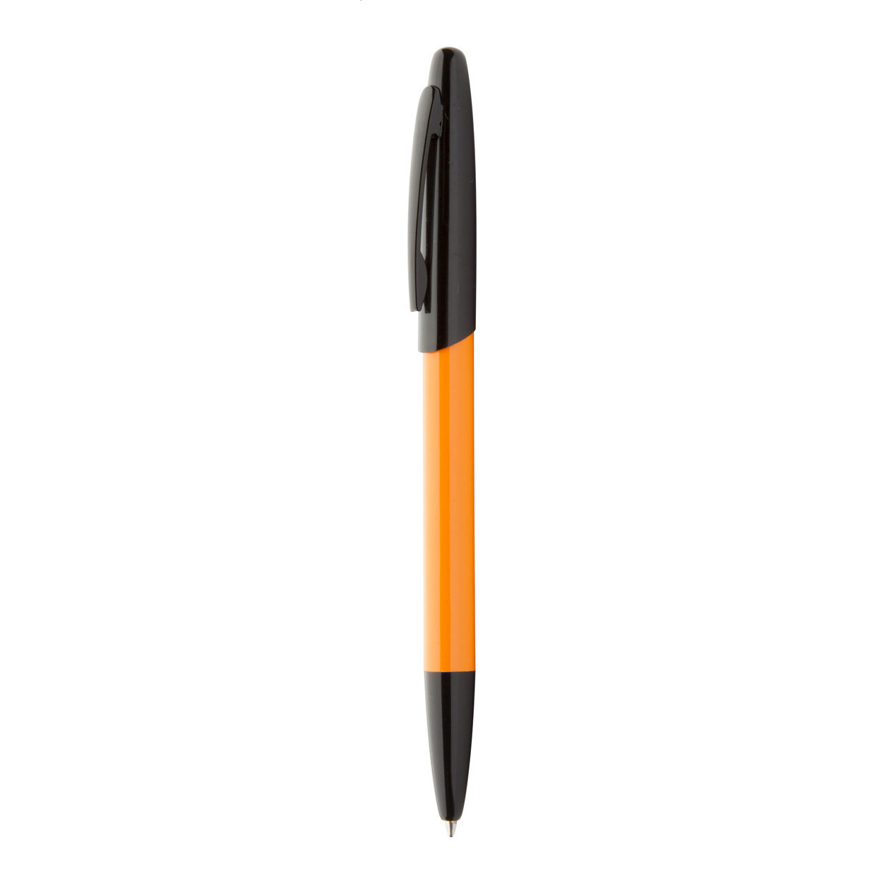 Penna a sfera in alluminio colorato e refill blu — gadget promozionale personalizzabile con il tuo logo