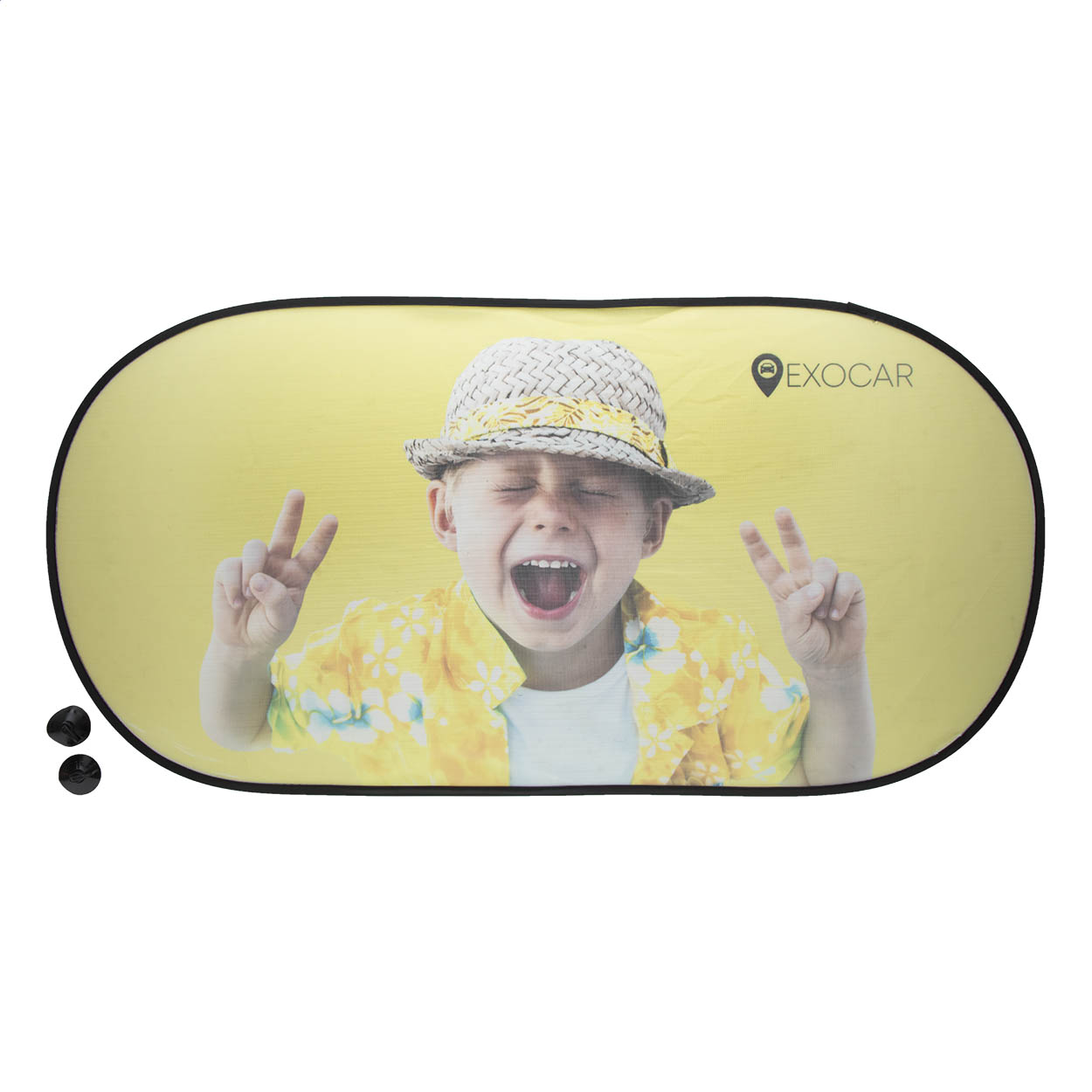 parasole auto per stampa in sublimazione — gadget promozionale personalizzabile con il tuo logo