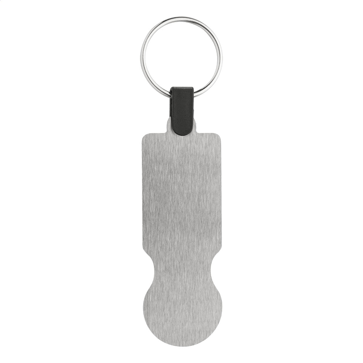 portachiavi con gettone — gadget promozionale personalizzabile con il tuo logo