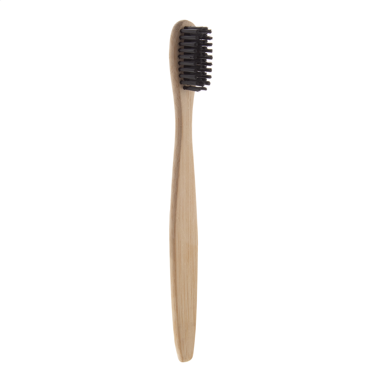 Spazzolino da denti per bambini in bambù naturale e setole in nylon — gadget promozionale personalizzabile con il tuo logo
