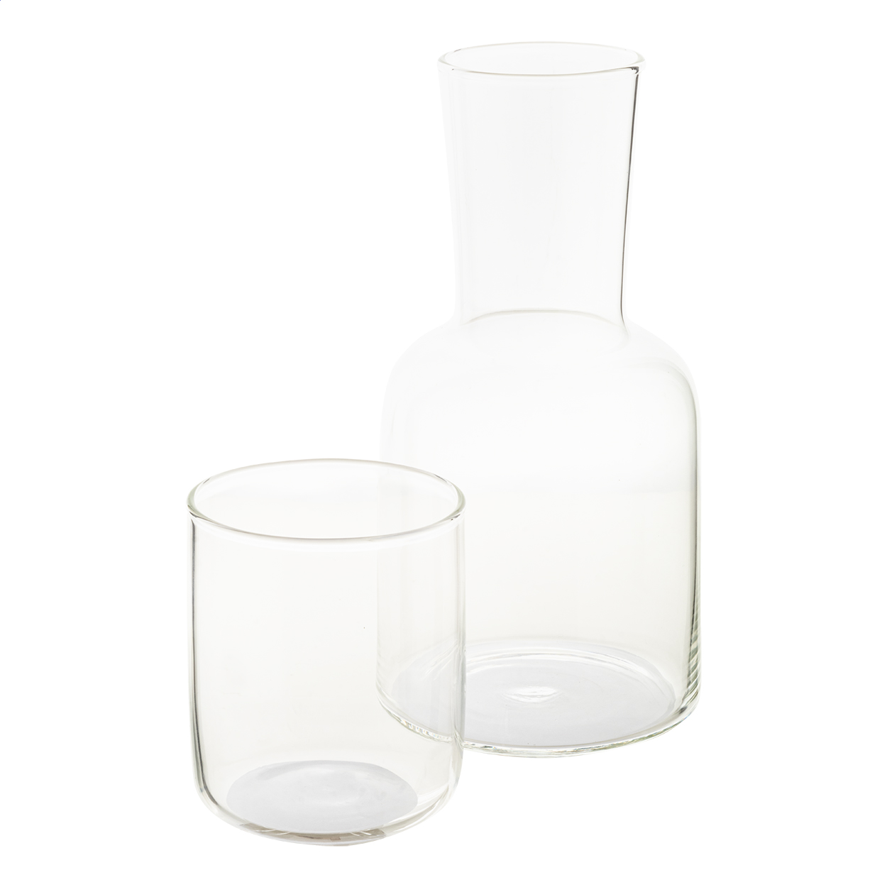 Set bicchiere e caraffa — gadget promozionale personalizzabile con il tuo logo