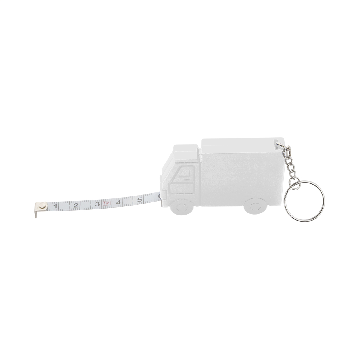 portachiavi camion con flessometro — gadget promozionale personalizzabile con il tuo logo