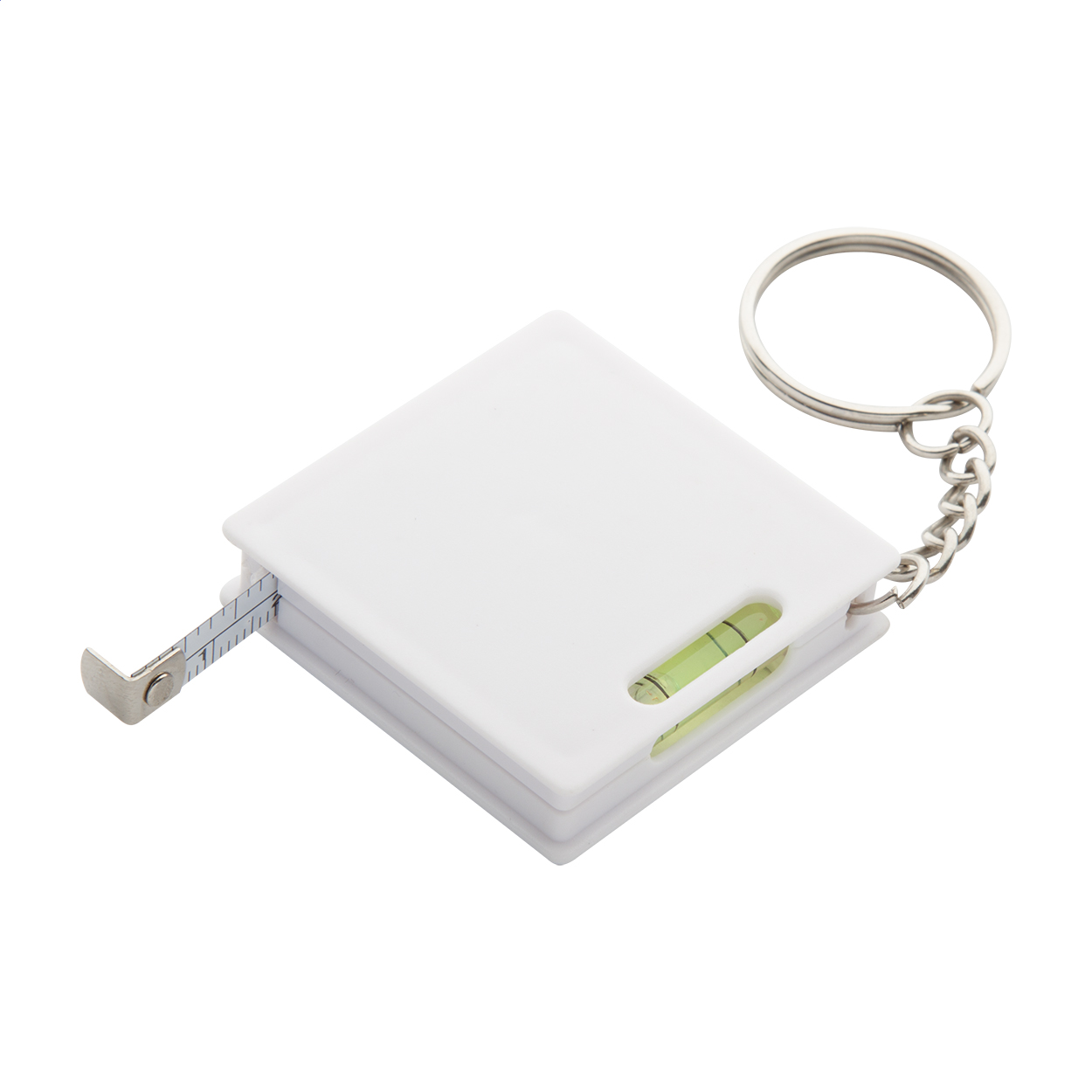 portachiavi con flessometro — gadget promozionale personalizzabile con il tuo logo