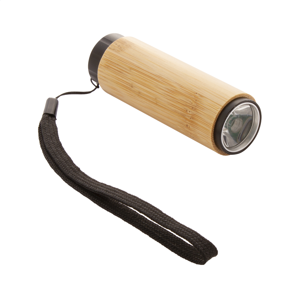 torcia in bamboo — gadget promozionale personalizzabile con il tuo logo
