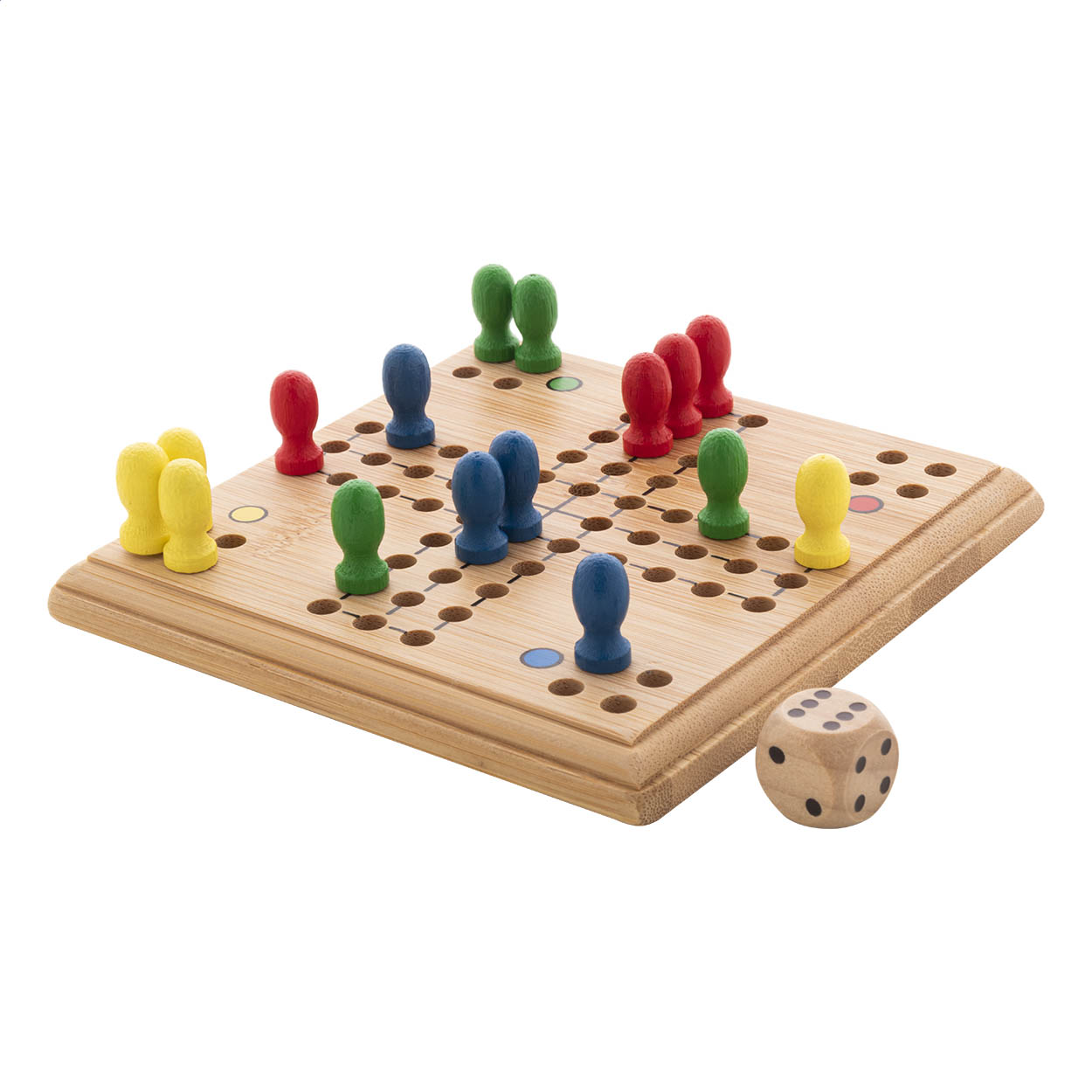 Gioco da tavolo Ludo — gadget promozionale personalizzabile con il tuo logo