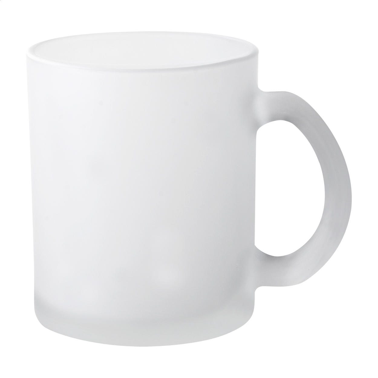 Tazza in vetro — gadget promozionale personalizzabile con il tuo logo