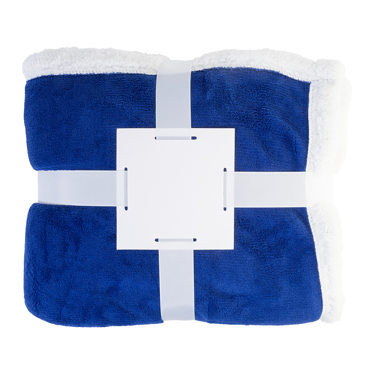 coperta in pile — gadget promozionale personalizzabile con il tuo logo