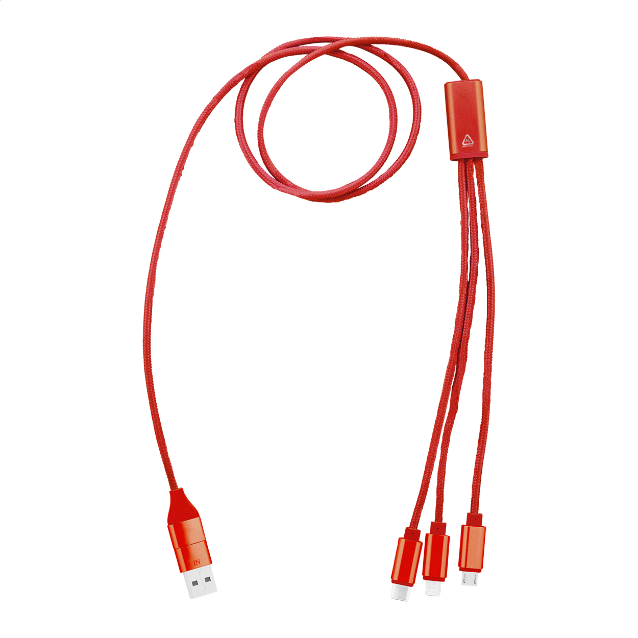 Cavo ricarica USB — gadget promozionale personalizzabile con il tuo logo