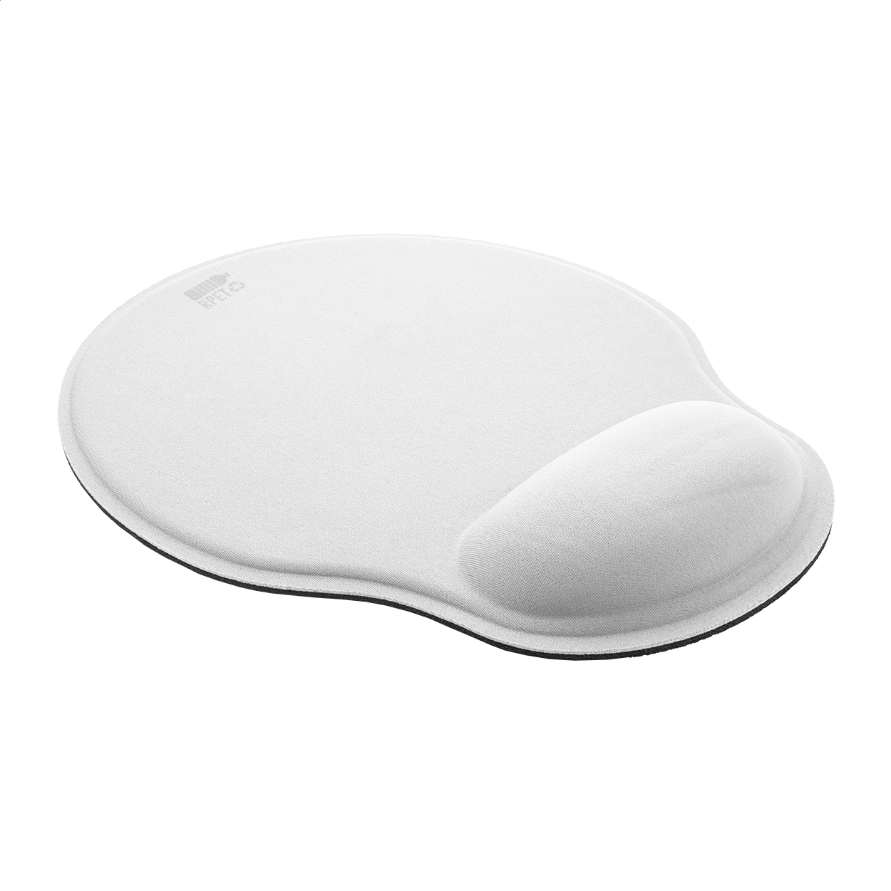 Tappetino mouse in RPET — gadget promozionale personalizzabile con il tuo logo