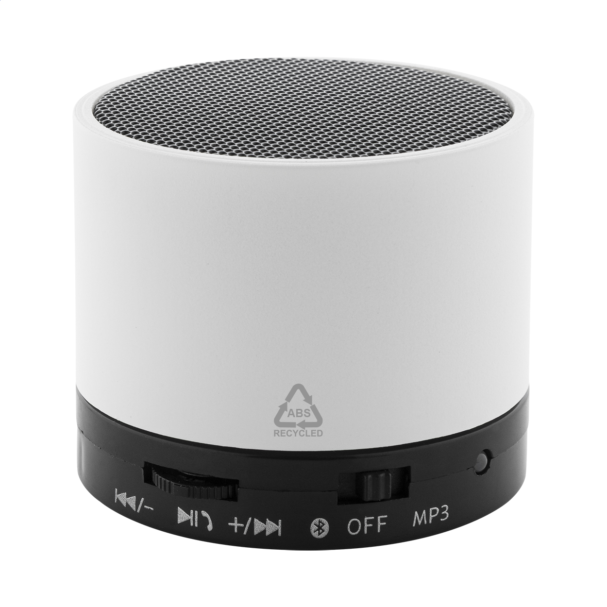 Cassa wireless in RABS — gadget promozionale personalizzabile con il tuo logo