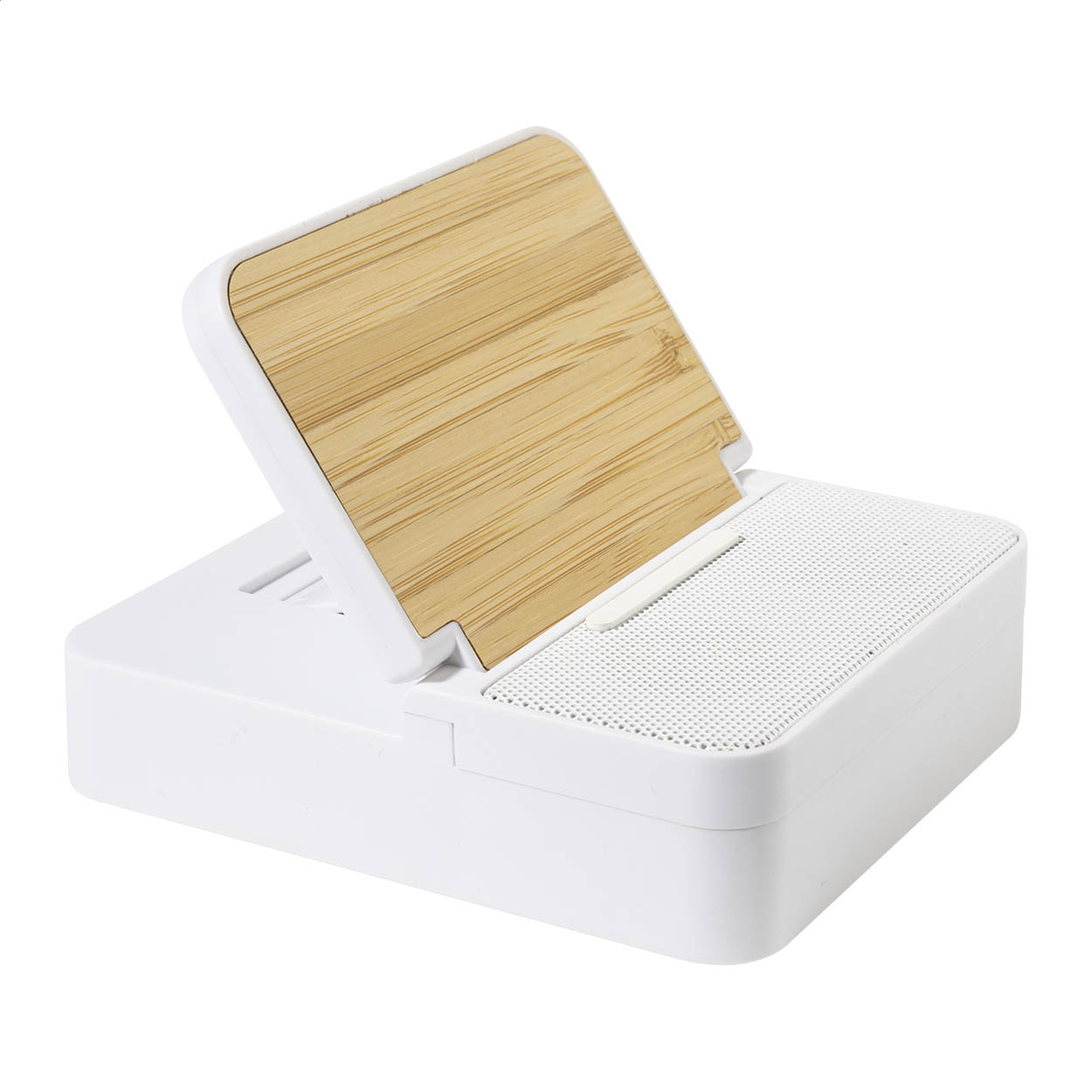 Cassa wireless in RABS con caricatore — gadget promozionale personalizzabile con il tuo logo