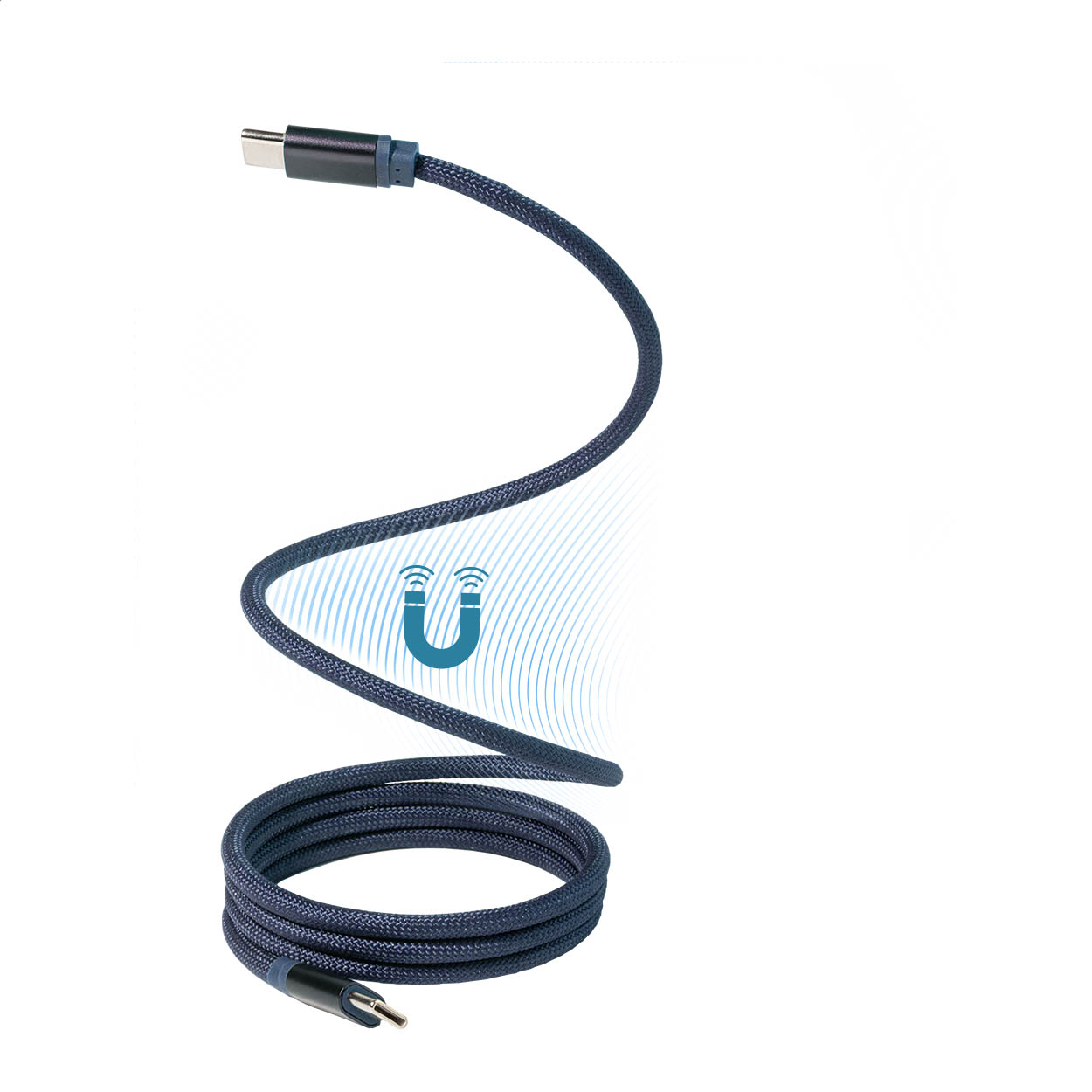 Cavo ricarica magnetico USB-C — gadget promozionale personalizzabile con il tuo logo