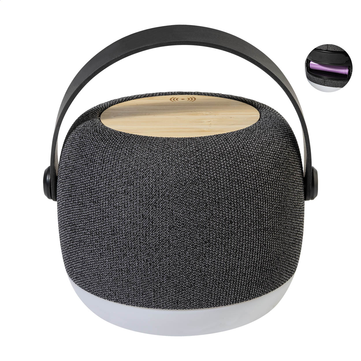 Cassa wireless ricaricabile — gadget promozionale personalizzabile con il tuo logo