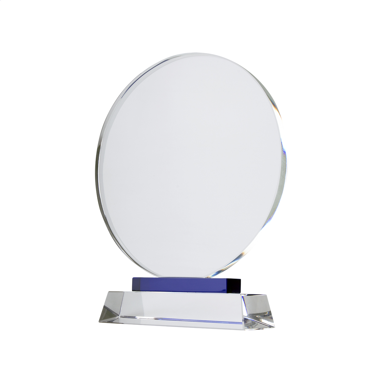 trofeo di cristallo — gadget promozionale personalizzabile con il tuo logo