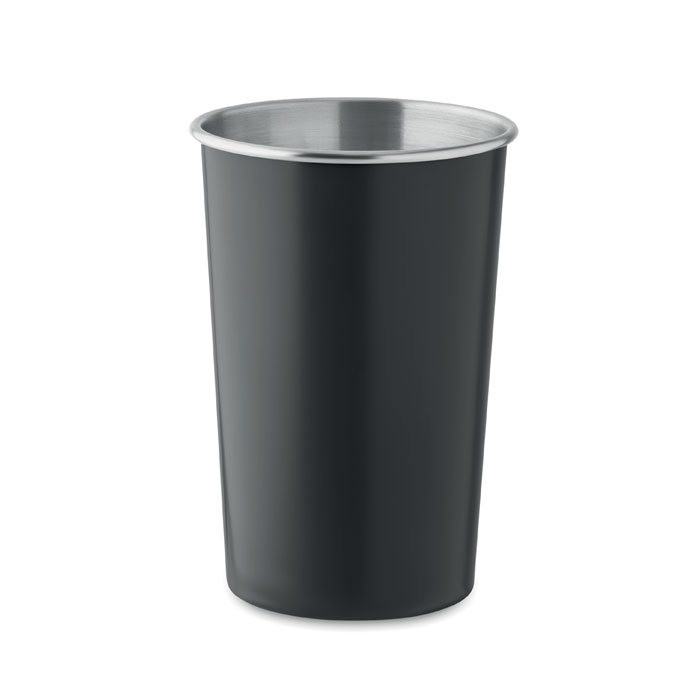 Tazza riutilizzabile in acciaio inox riciclato (90%) — Drinkware & Lunch personalizzabile con il tuo logo