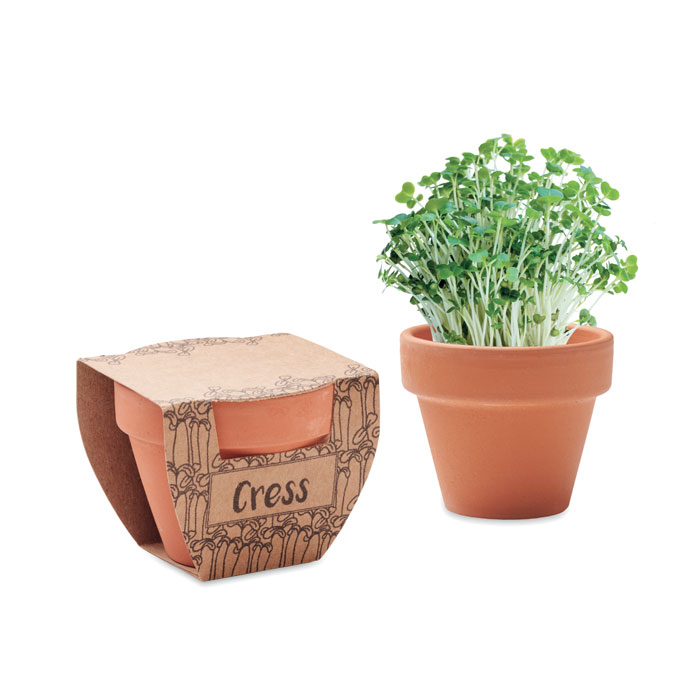 Semi di crescione in vaso — Sport & Outdoor personalizzabile con il tuo logo