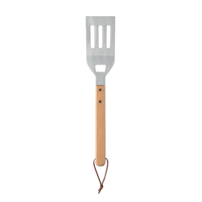 Spatola per barbecue in legno — Sport & Outdoor personalizzabile con il tuo logo