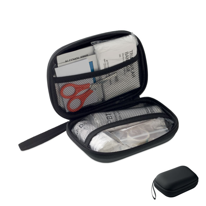 Kit di pronto soccorso in custodia rigida in PU — Sport & Outdoor personalizzabile con il tuo logo