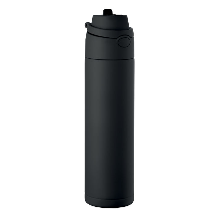Bottiglia singolo strato in acciaio inox riciclato (90% inox riciclato e 10% acciaio inox) — Drinkware & Lunch personalizzabile con il tuo logo