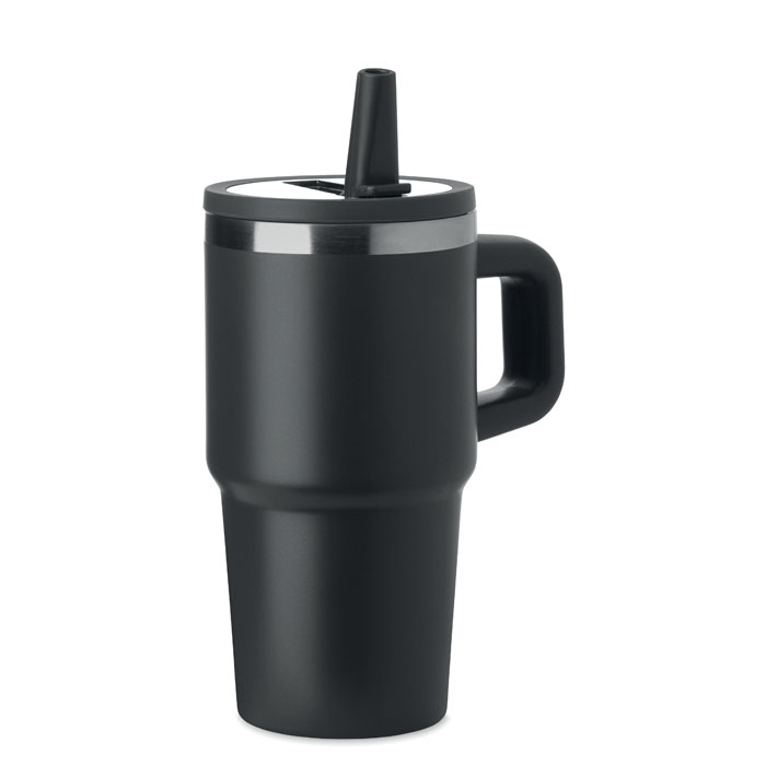 Bicchiere a doppio strato isolato sottovuoto in acciaio inossidabile riciclato (90% acciaio inossidabile riciclato e 10% acciaio inossidabile) — Drinkware & Lunch personalizzabile con il tuo logo