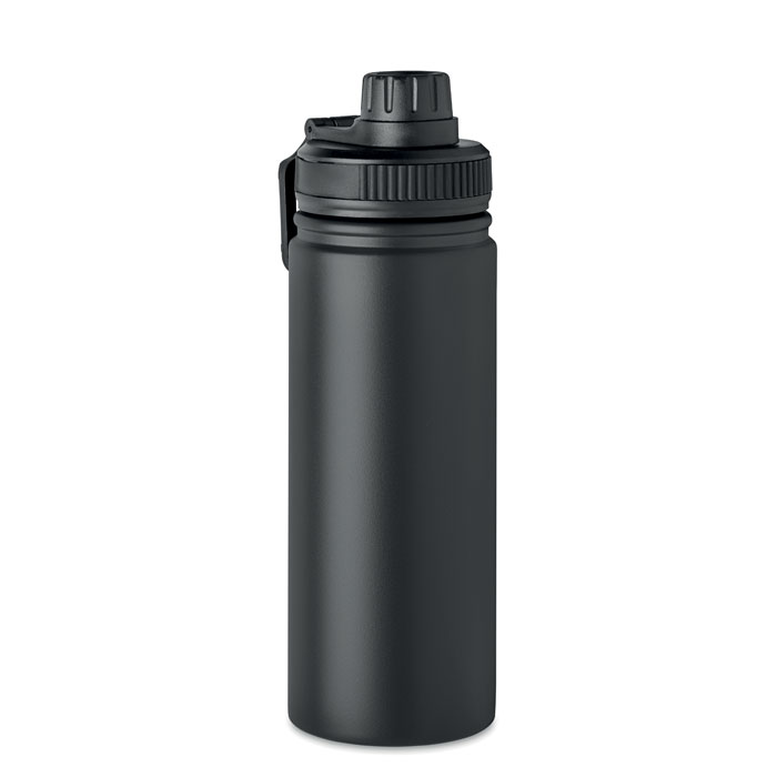 Bottiglia isolata sottovuoto a doppia parete in acciaio inox con tappo a sorsetto sul coperchio e maniglia per il trasporto — Drinkware & Lunch personalizzabile con il tuo logo