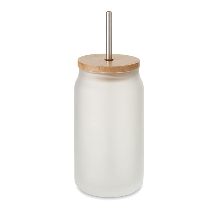 Barattolo da cocktail 400 ml — Drinkware & Lunch personalizzabile con il tuo logo