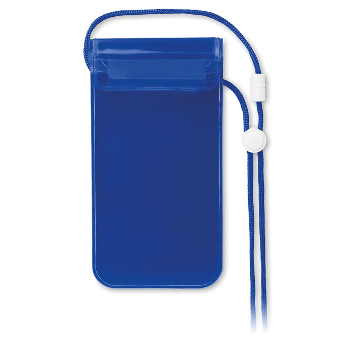 Cover per cellulare waterproof in PVC, con laccetto in poliestere — Sport & Outdoor personalizzabile con il tuo logo