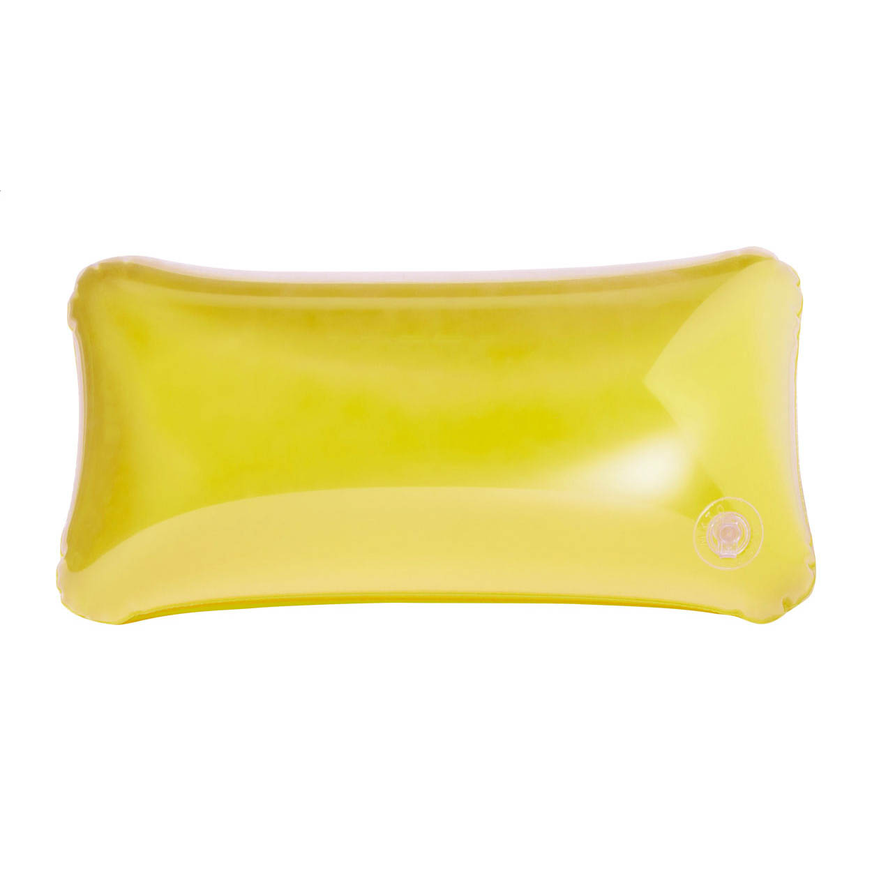 Cuscino da spiaggia gonfiabile con un lato trasparente, in PVC — Sport & Outdoor personalizzabile con il tuo logo