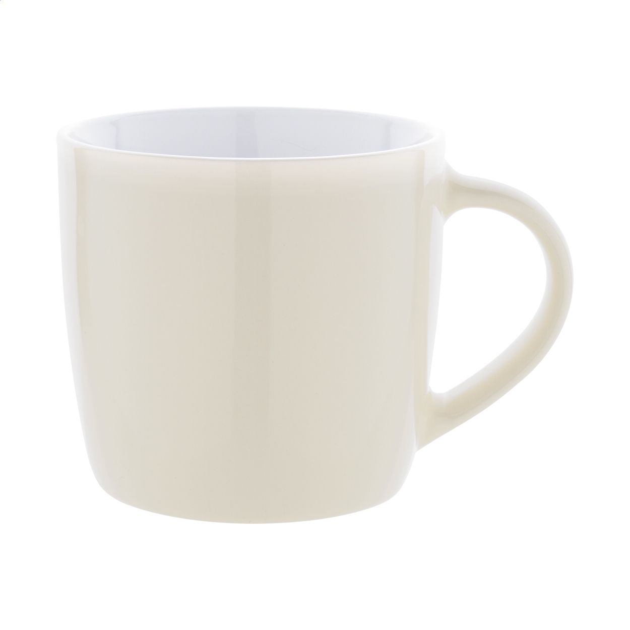 Tazza mug in ceramica colorata di alta qualità da 370 ml — Drinkware & Lunch personalizzabile con il tuo logo