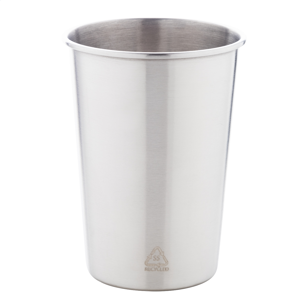 Bicchiere in acciaio inox riciclato — Drinkware & Lunch personalizzabile con il tuo logo