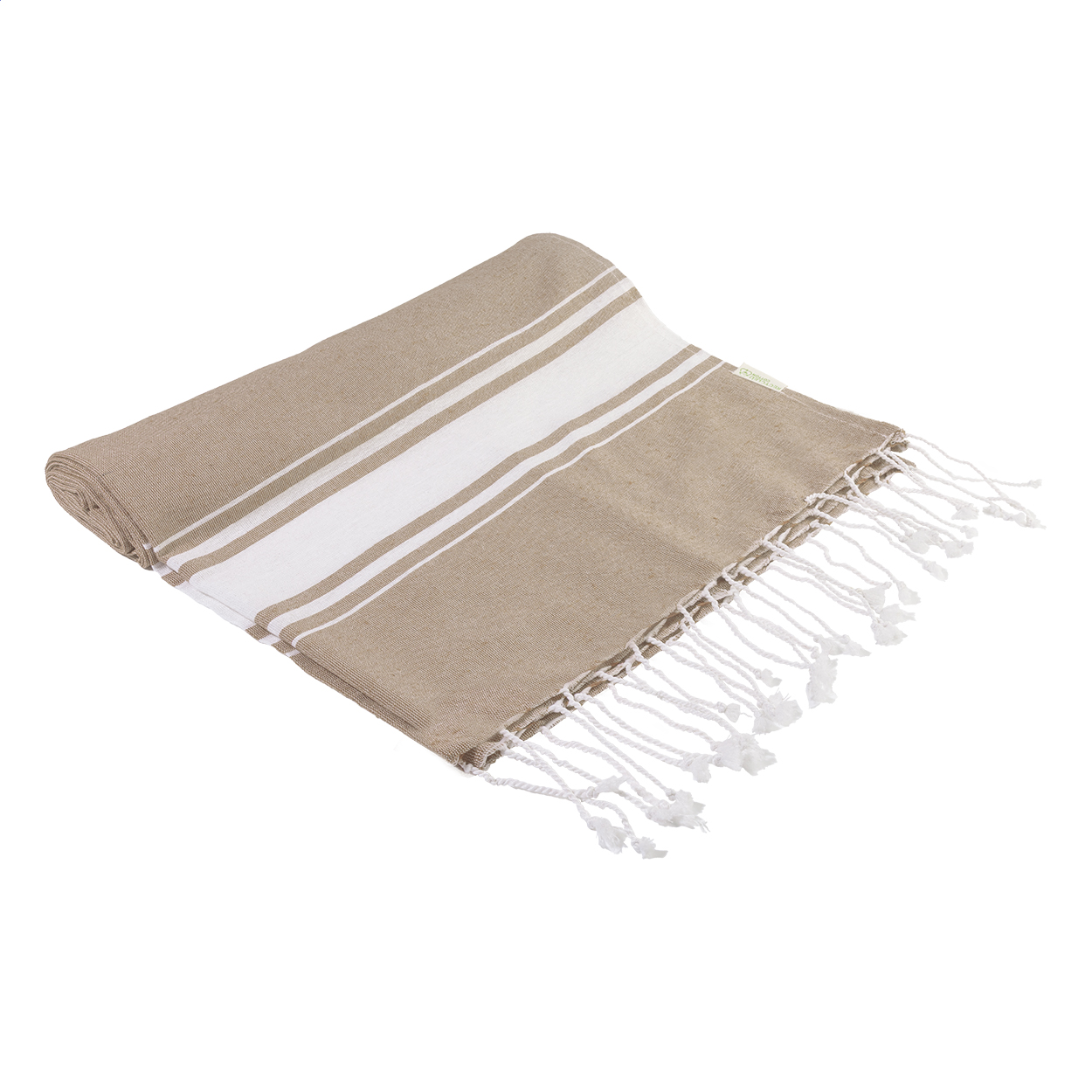 telo mare in cotone riciclato — Sport & Outdoor personalizzabile con il tuo logo