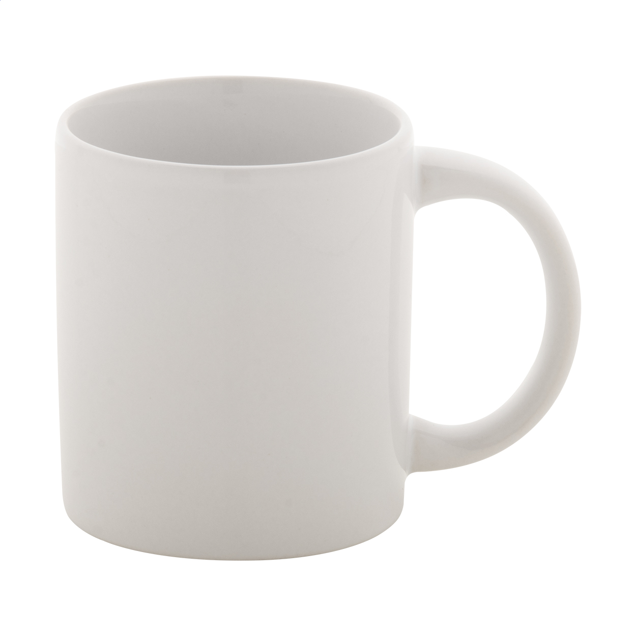 Tazza in porcellana bianca da 300 ml — Drinkware & Lunch personalizzabile con il tuo logo