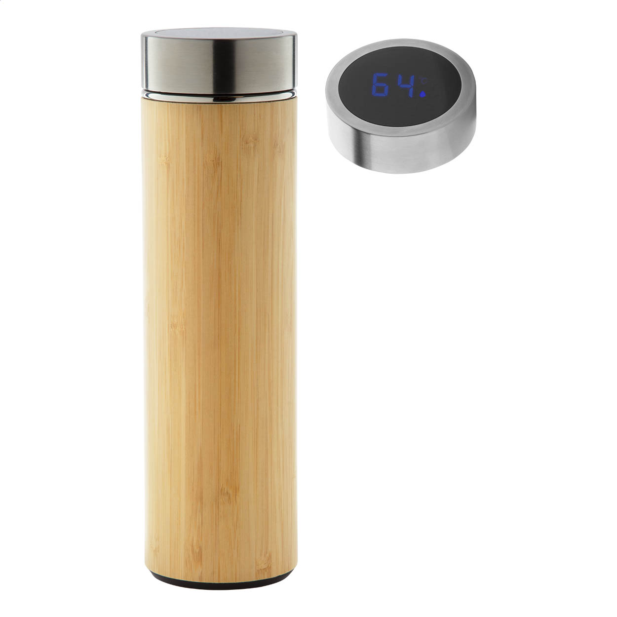 thermos con termometro — Drinkware & Lunch personalizzabile con il tuo logo