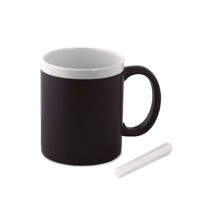 Tazza lavagna — gadget promozionale personalizzabile con il tuo logo